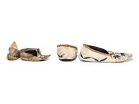 Plains Beaded Hide Moccasins