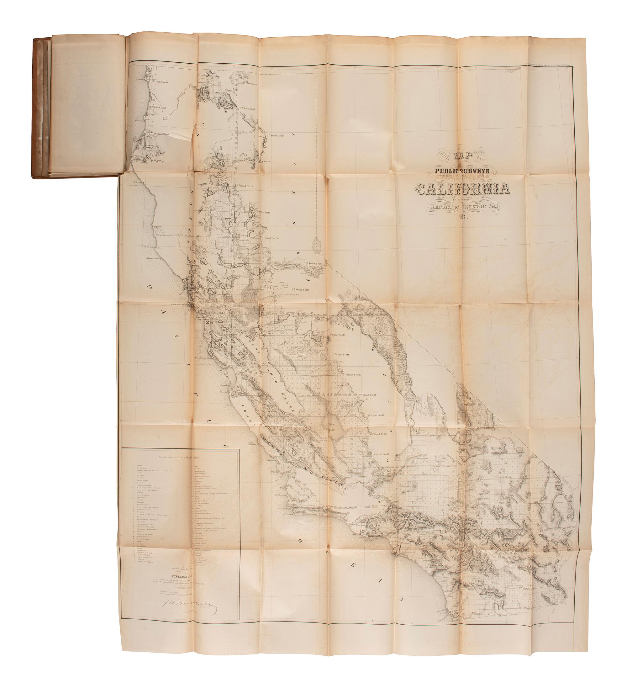 [MAPS & ATLASES]. Senate Documents 2nd Session, 35th Congress, bound group of maps including Chicago Harbor & Bar. 1858.