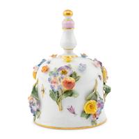 A Meissen Porcelain Dinner Bell