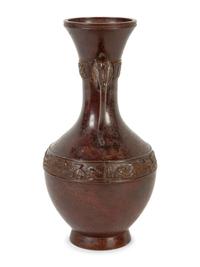 An Archaic Style Bronze Vase