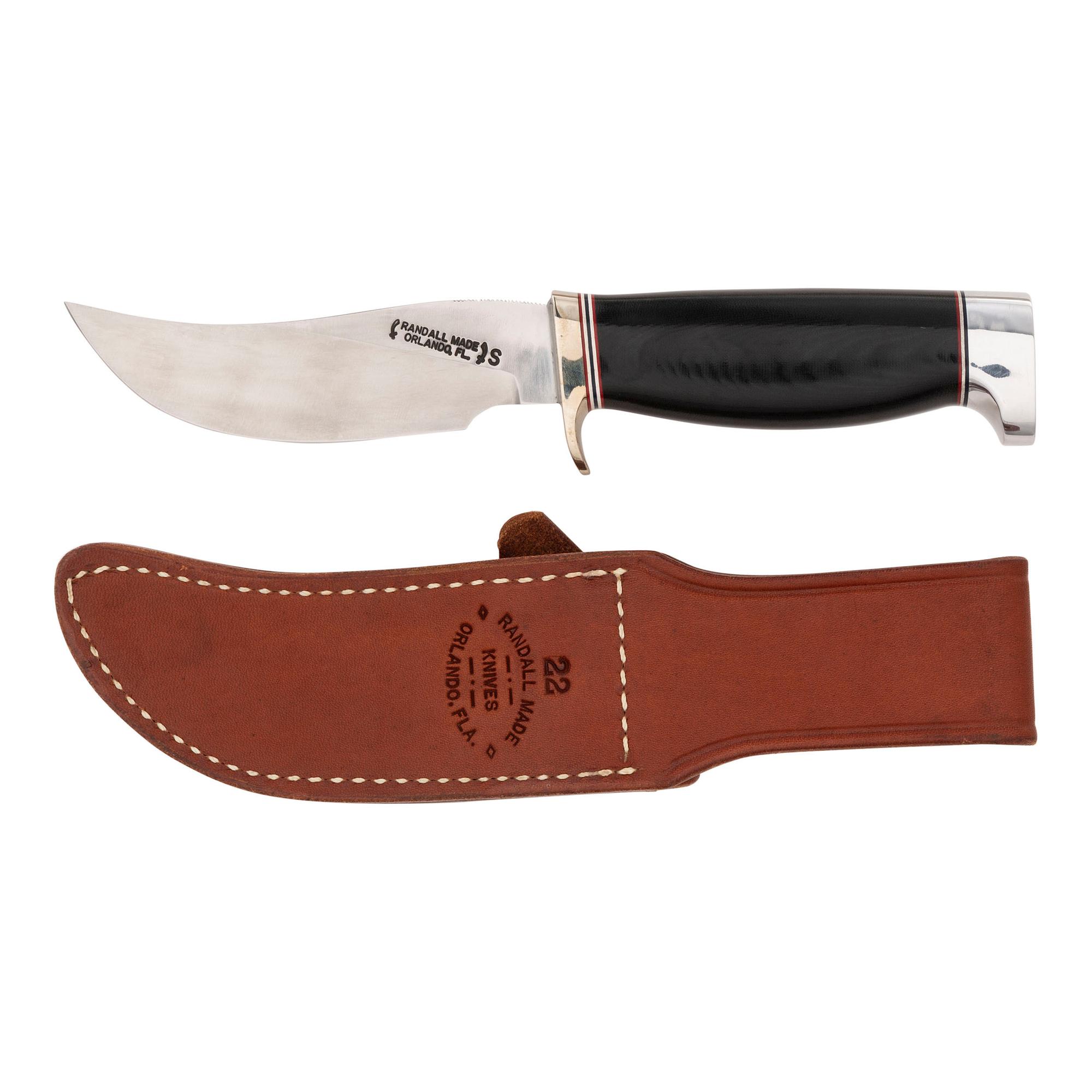 Randall Model 22 Outdoorsman Knife with Sheath
