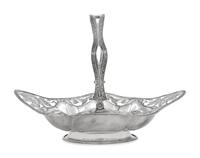 An American Silver Centerpiece Basket