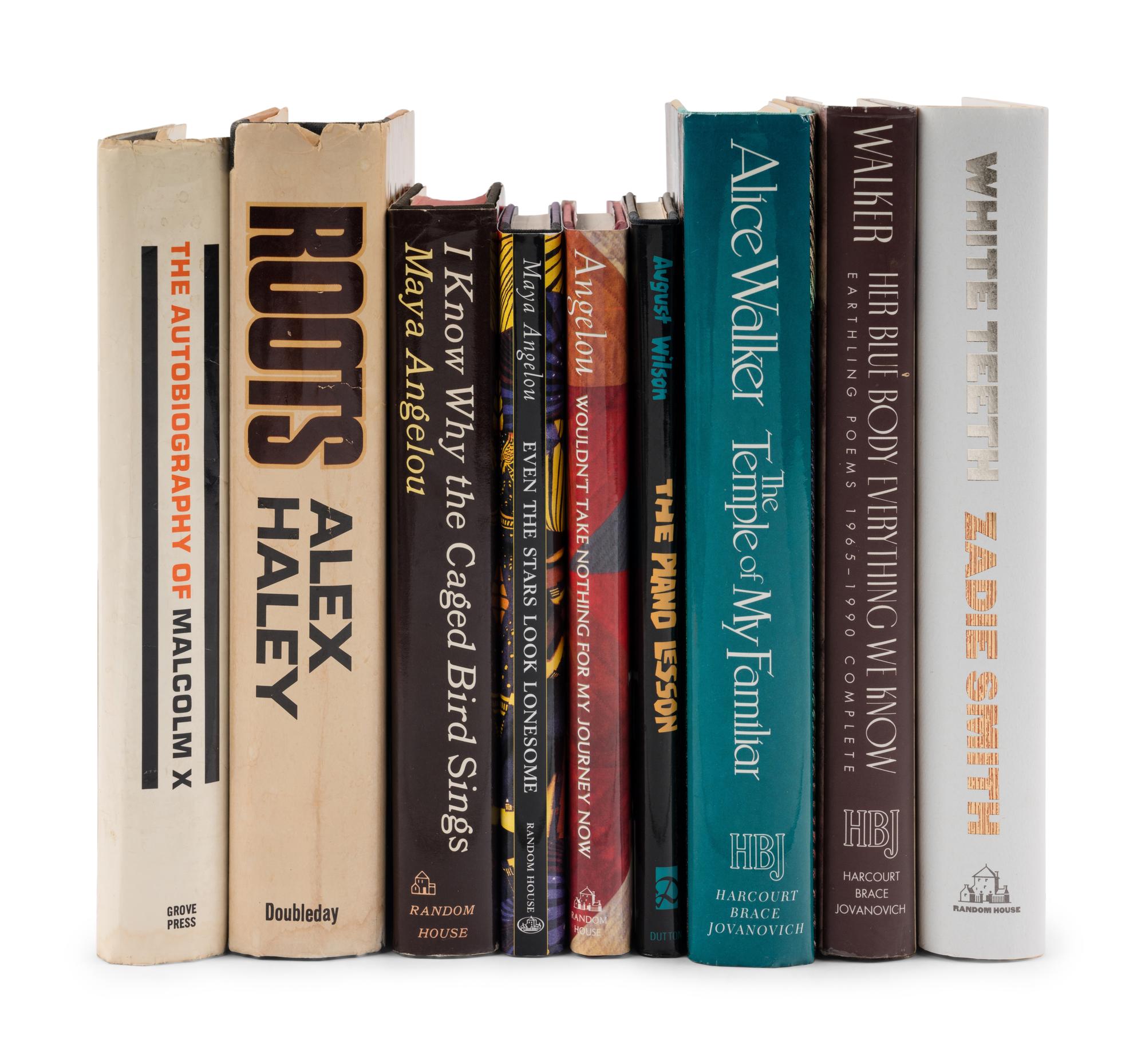 [LITERATURE - AFRICAN AMERICAN]. A group of 9 FIRST EDITIONS, comprising: