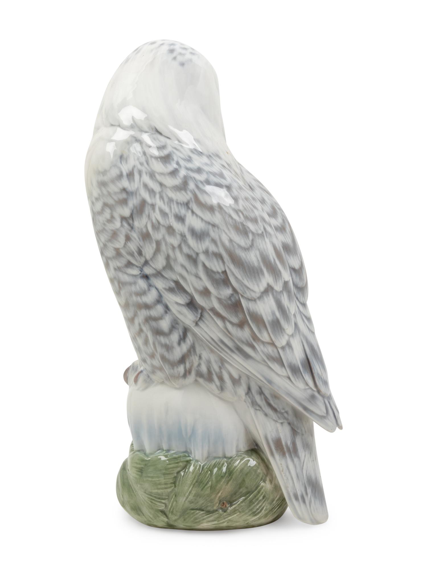 A Royal Copenhagen Porcelain Owl