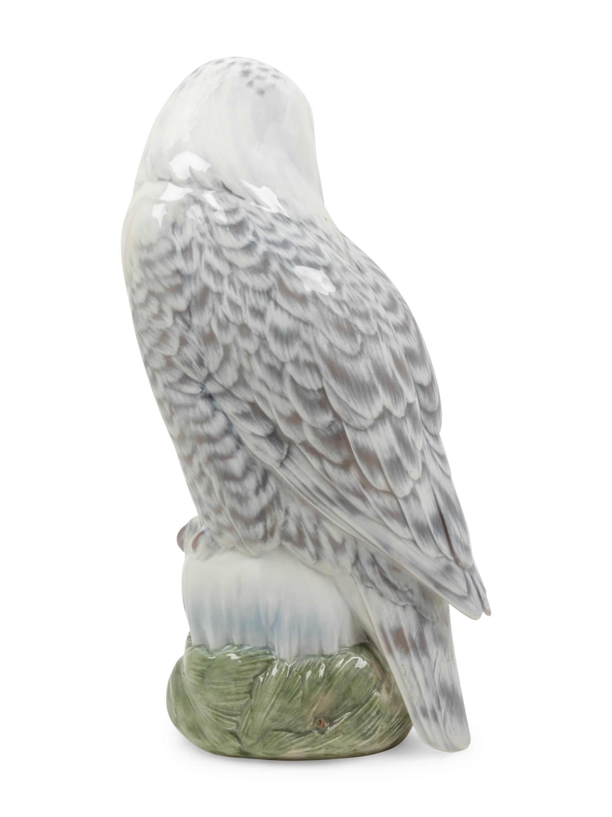 A Royal Copenhagen Porcelain Owl
