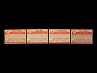 A Group of 96 Signed Autograph 1953 Bowman Baseball Cards Including Multiple Hall of Famers,