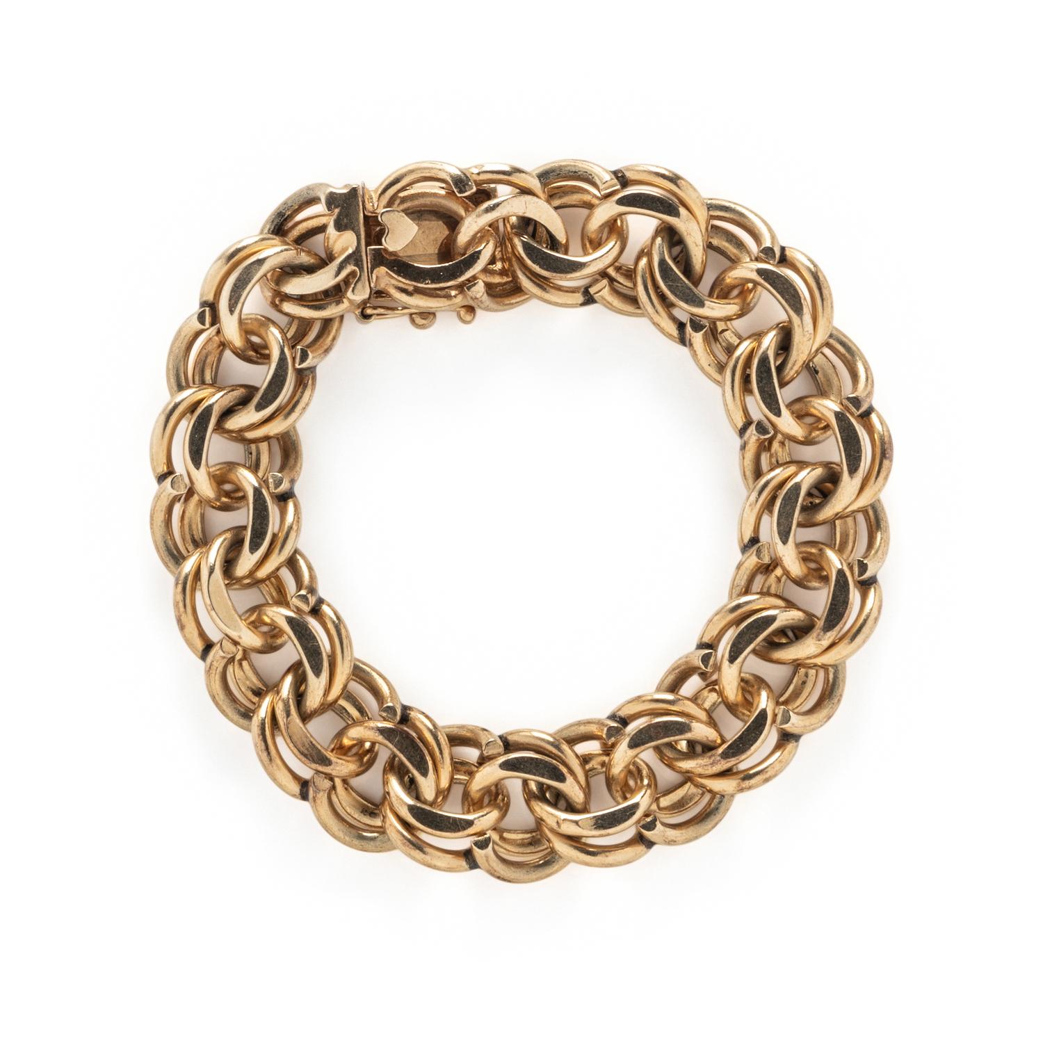 YELLOW GOLD BRACELET