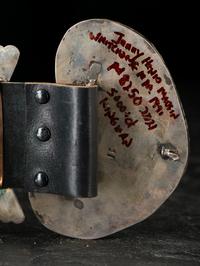 Massive Statement Sterling Silver and Turquoise Concha Belt