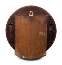 An English Oak Railway Clock