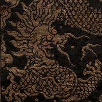 Three Chinese Silk Brocade Panels, 19th-20th Century 清晚期 織錦三幅