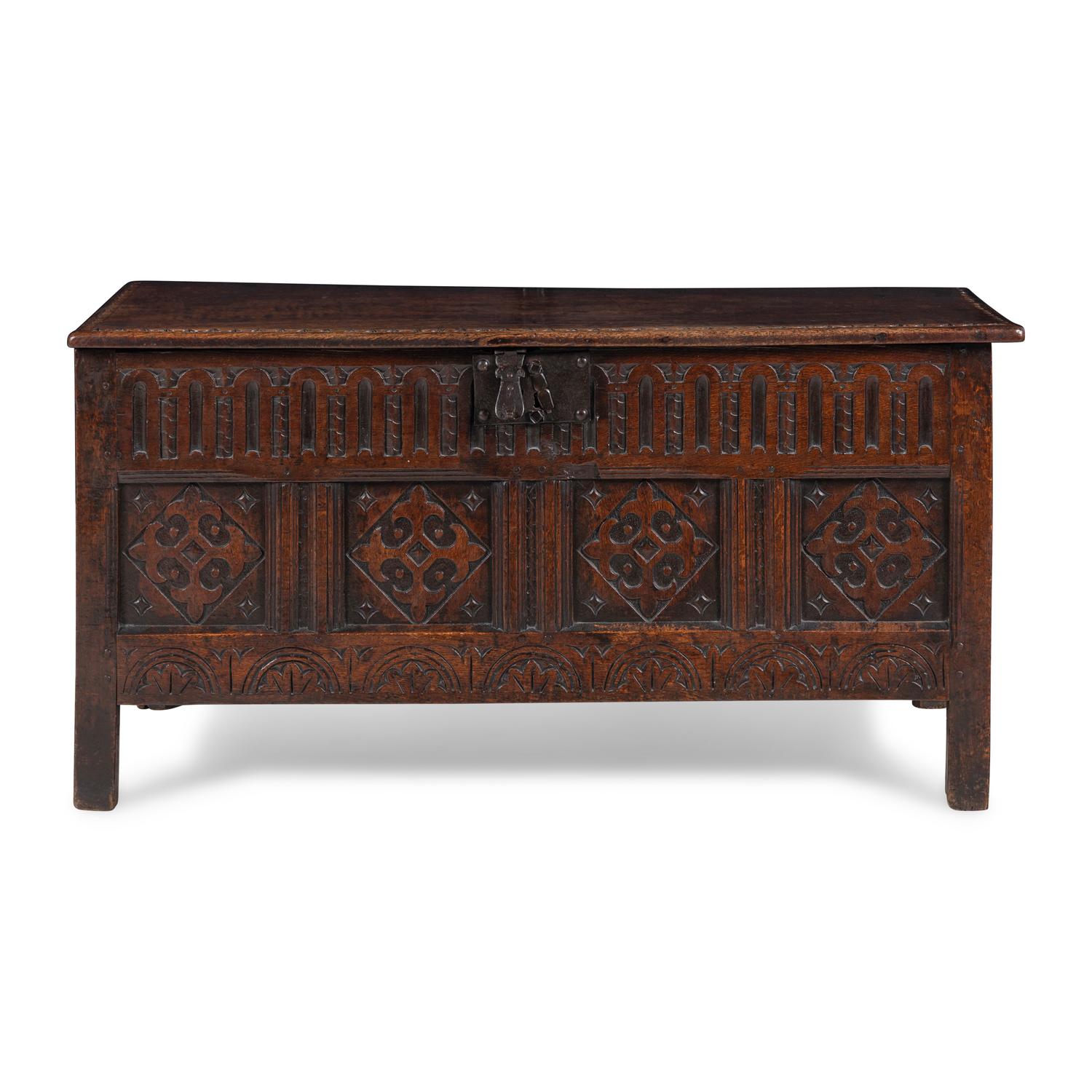 An English Oak Coffer