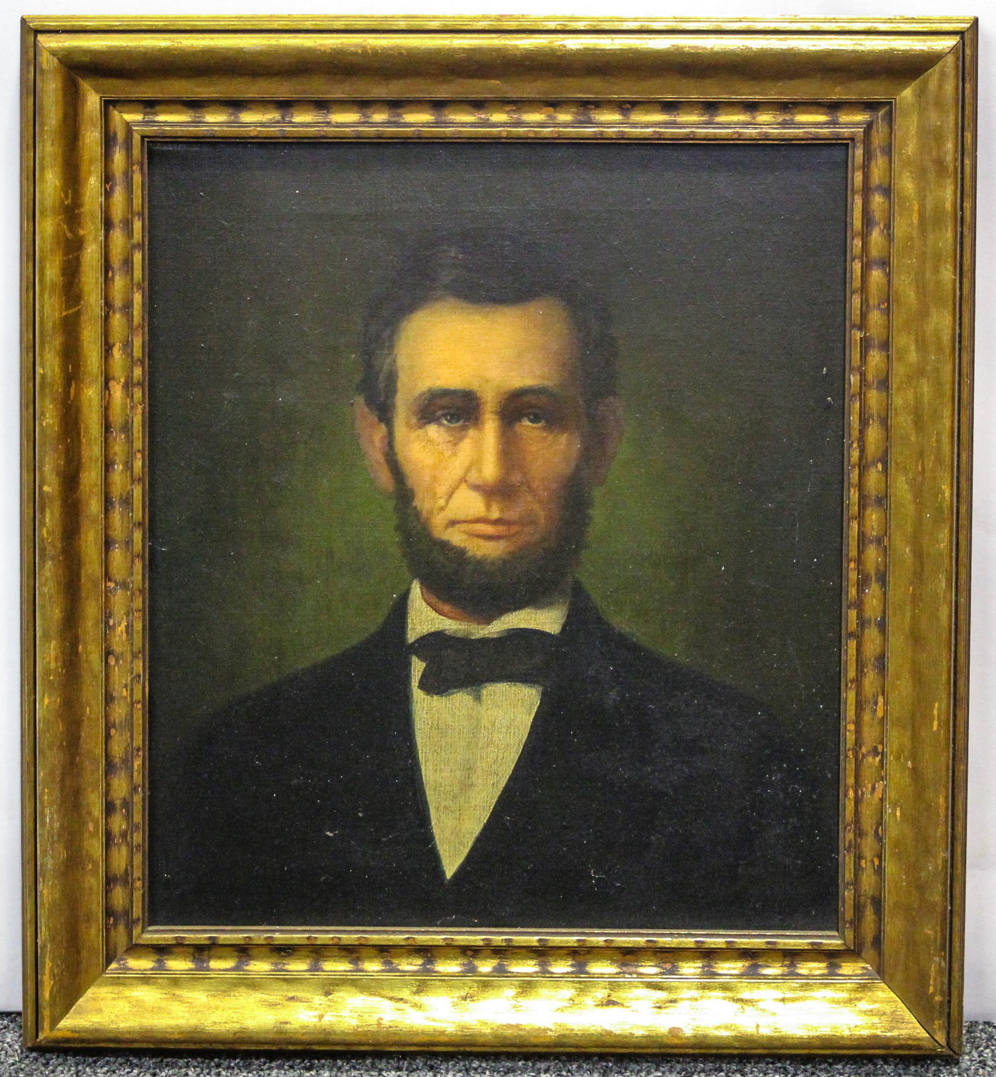 Artist Unknown, (19th/20th Century School), Portrait of Lincoln