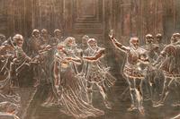 A Pair of English Electrotype Relief Plaques Depicting Shakespearean Scenes by Léonard Morel-Ladeuil (French, 1820-1888)