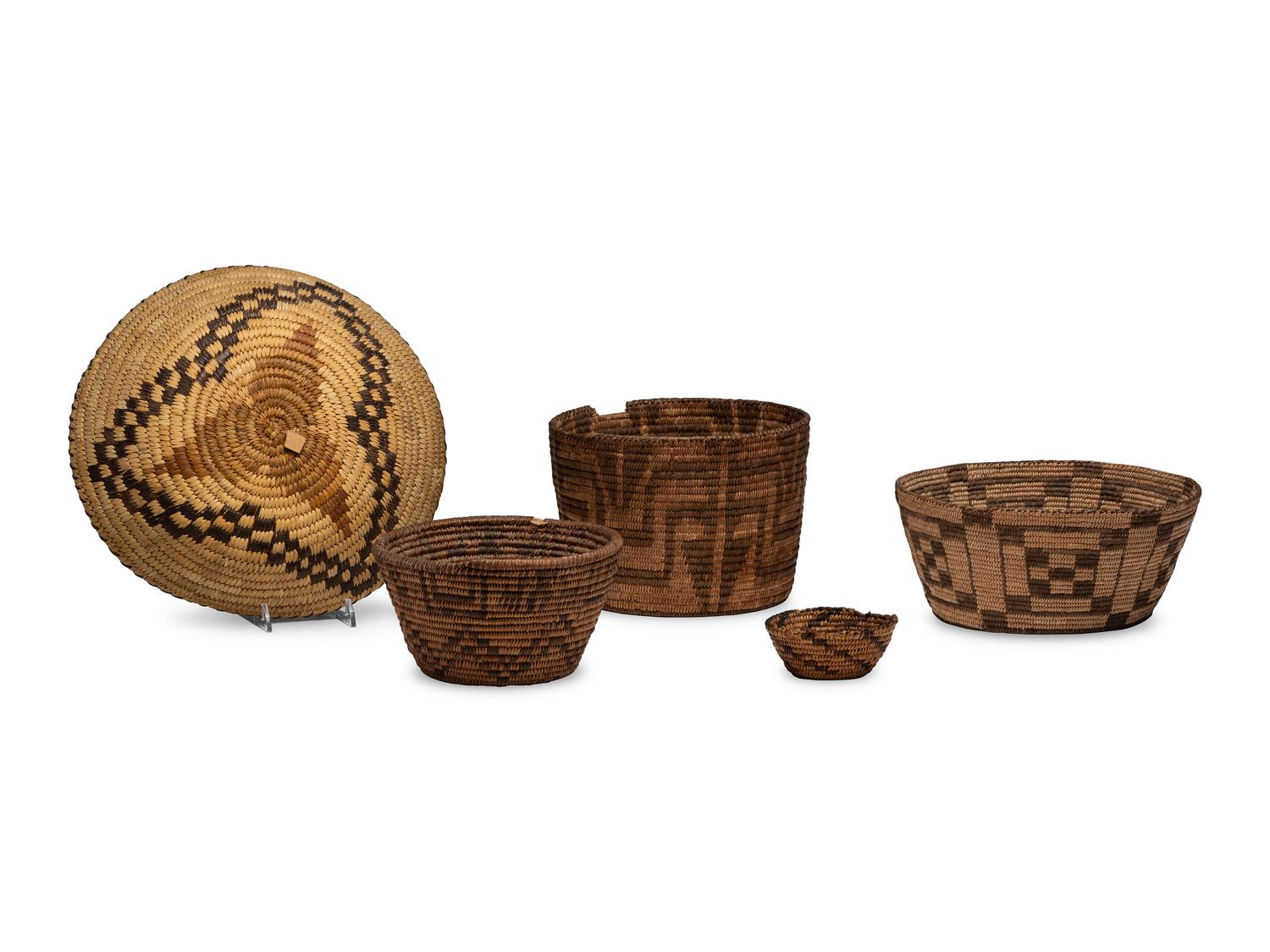 Collection of Southwestern Baskets