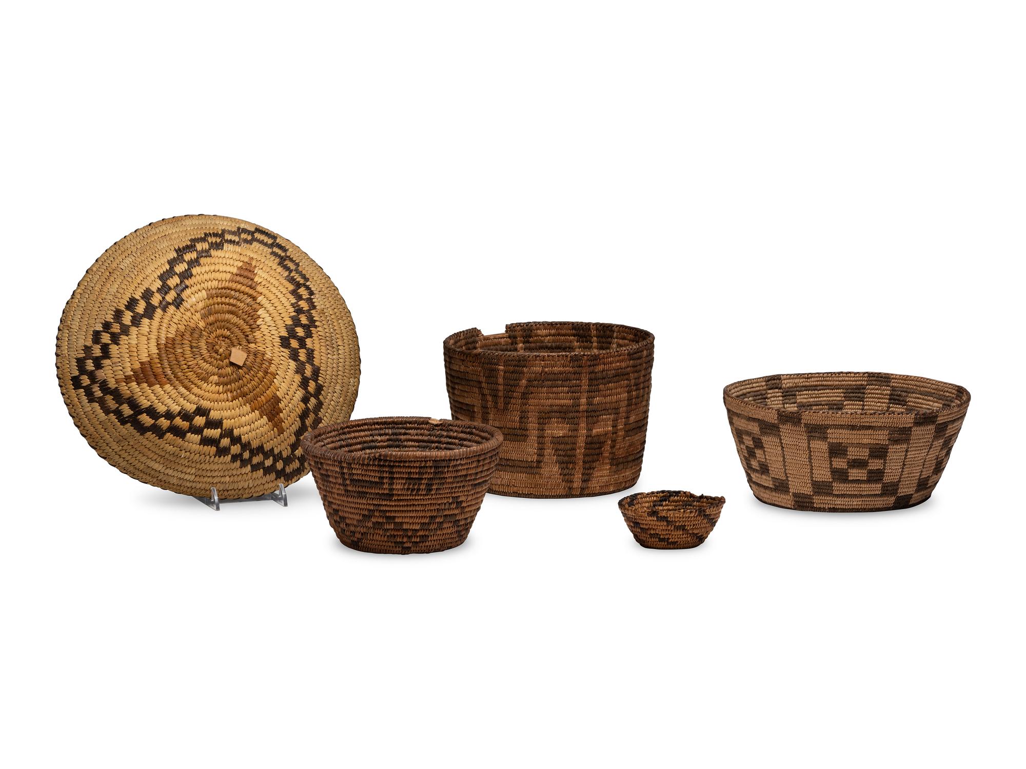 Collection of Southwestern Baskets