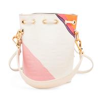 Fendi, Mon Tresor Bucket Bag in Embossed Leather