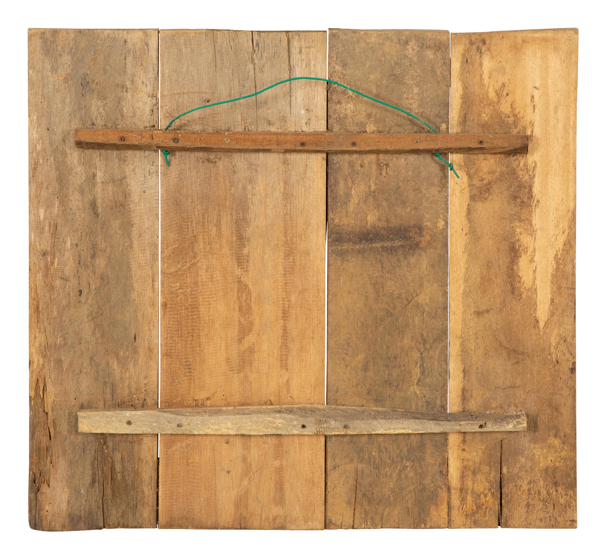 Three South-East Asian Carved Wood Panels — 20th Century