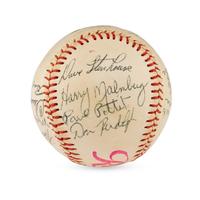 A 1959 Seattle Rainers Team Signed Autograph Baseball (JSA Letter of Authenticity)
