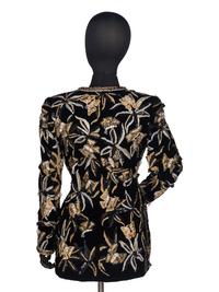 Oscar de la Renta Embroidered Evening Jacket