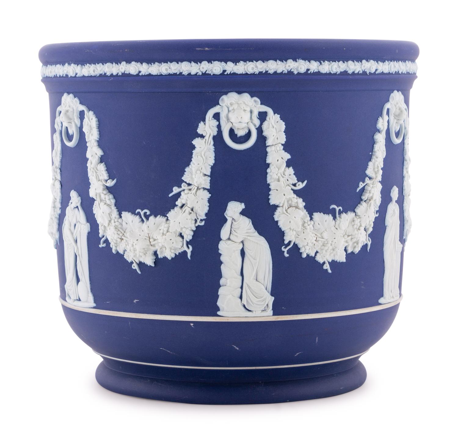 A Wedgwood Jasperware Jardiniere