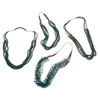 Southwestern-Style Multi-Strand Turquoise and Heishi Necklaces