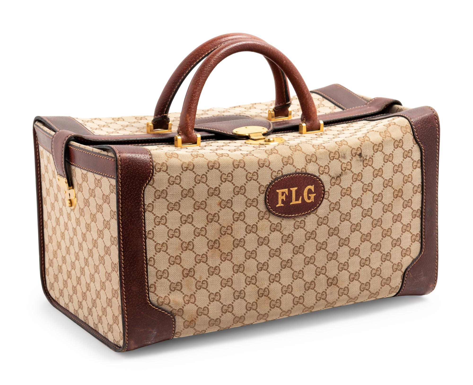 Gucci Train Case Doctor Bag, 1960-80s