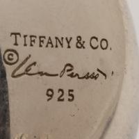 Tiffany & Co., Elsa Peretti; Silver Bean Ear Clips