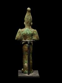 An Egyptian Bronze Osiris