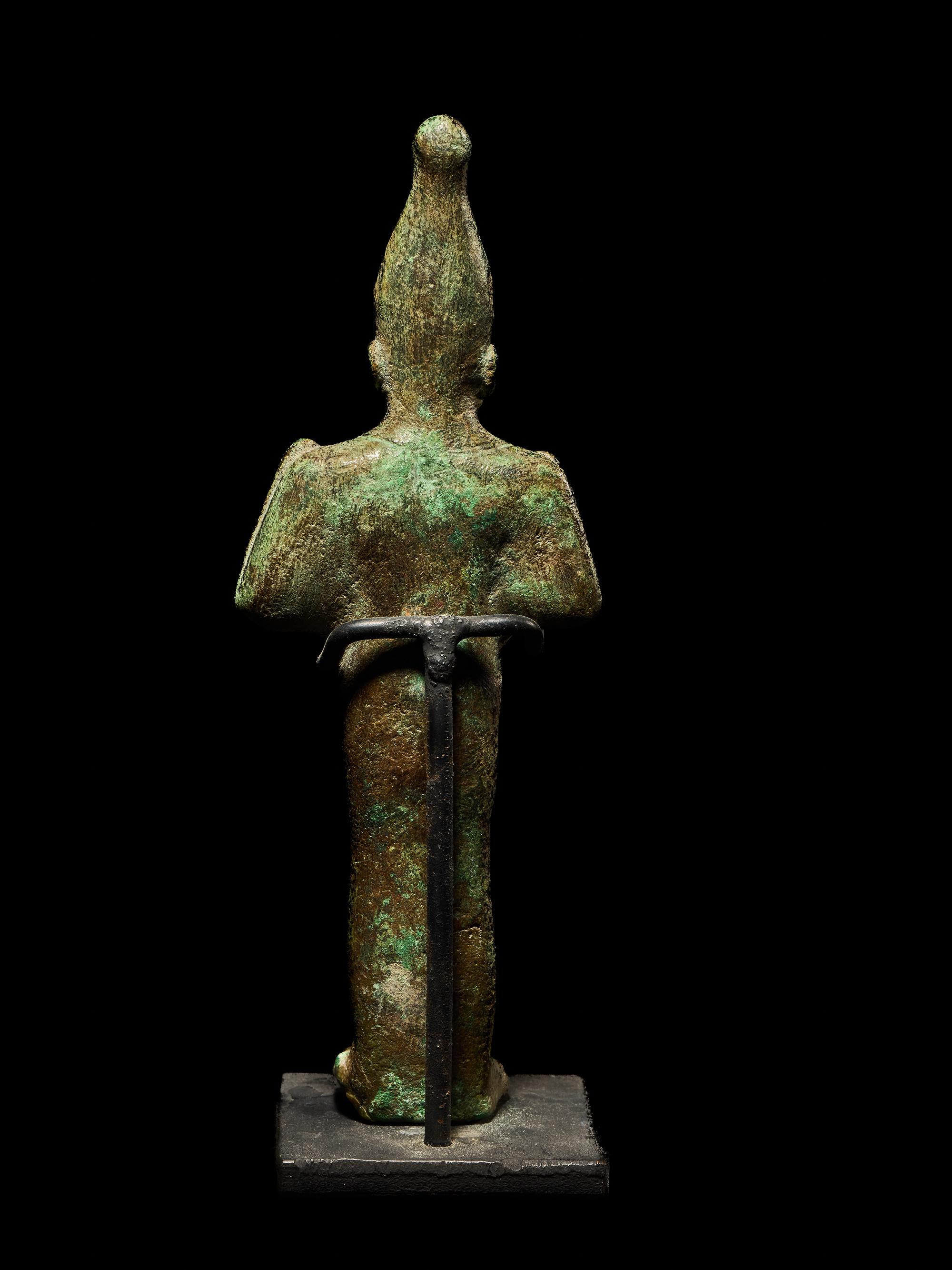 An Egyptian Bronze Osiris