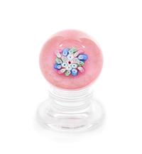 Charles Kaziun, (American, 1919-1992), a miniature pedestal paperweight