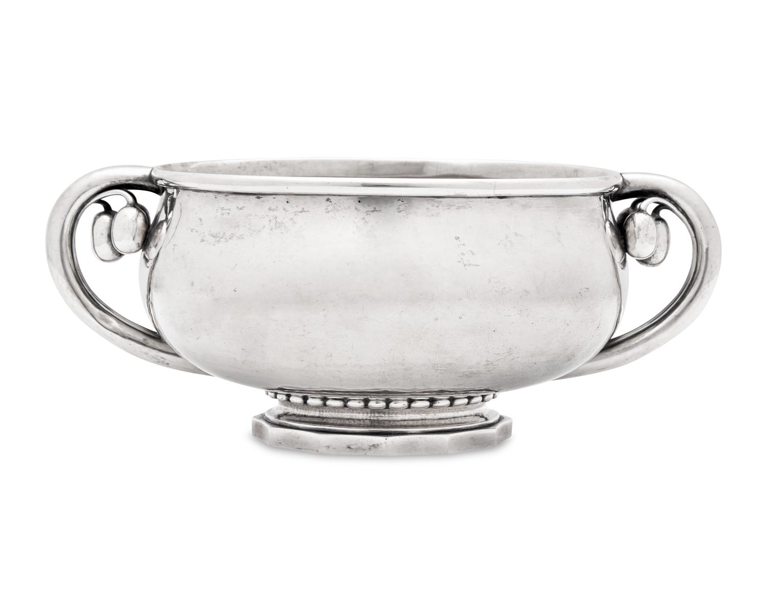 A Georg Jensen Silver Centerpiece Bowl