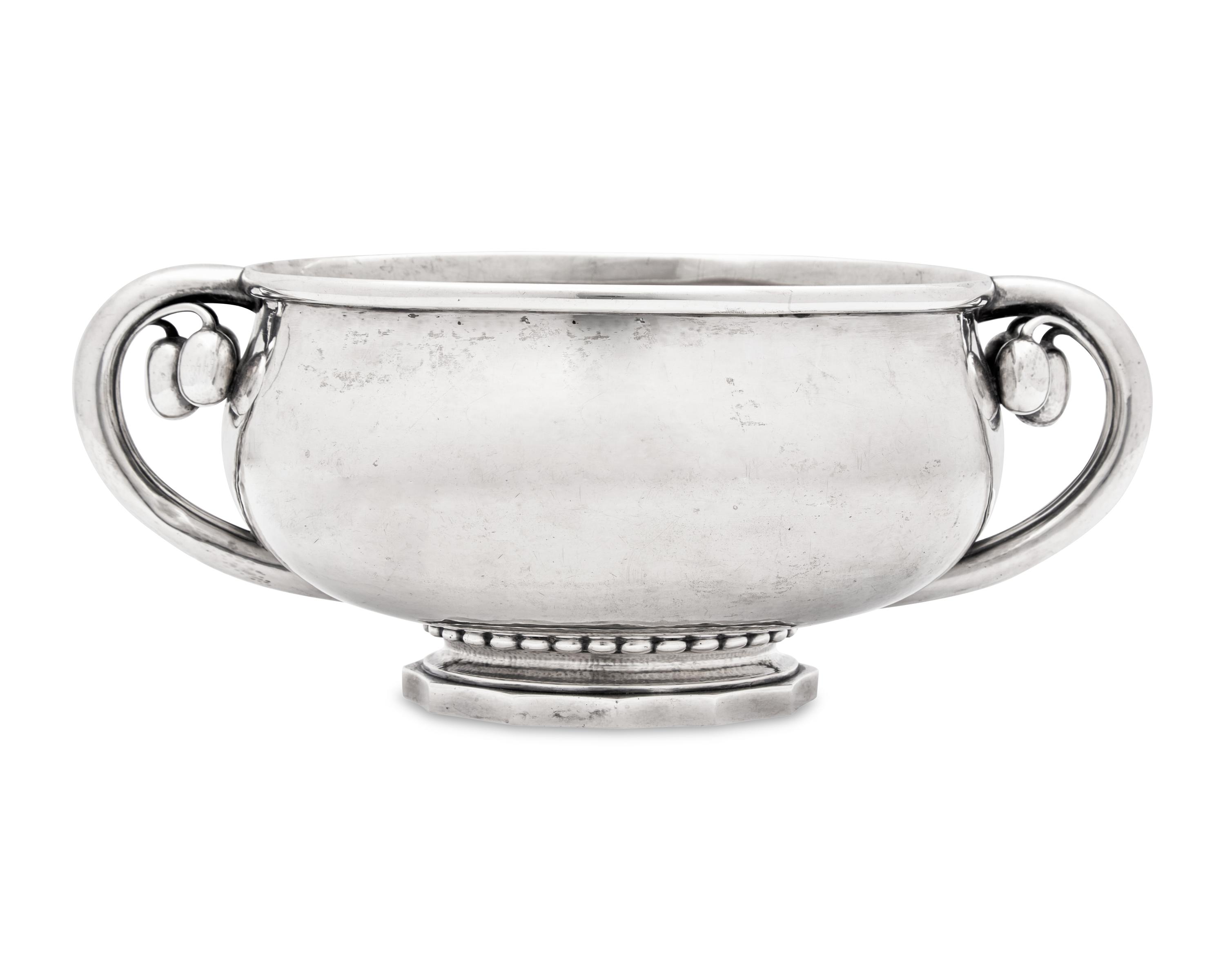 A Georg Jensen Silver Centerpiece Bowl