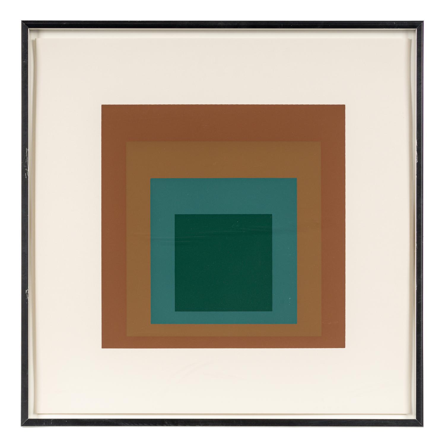 Homage to the Square (a group of nine from the portfolio of ten)