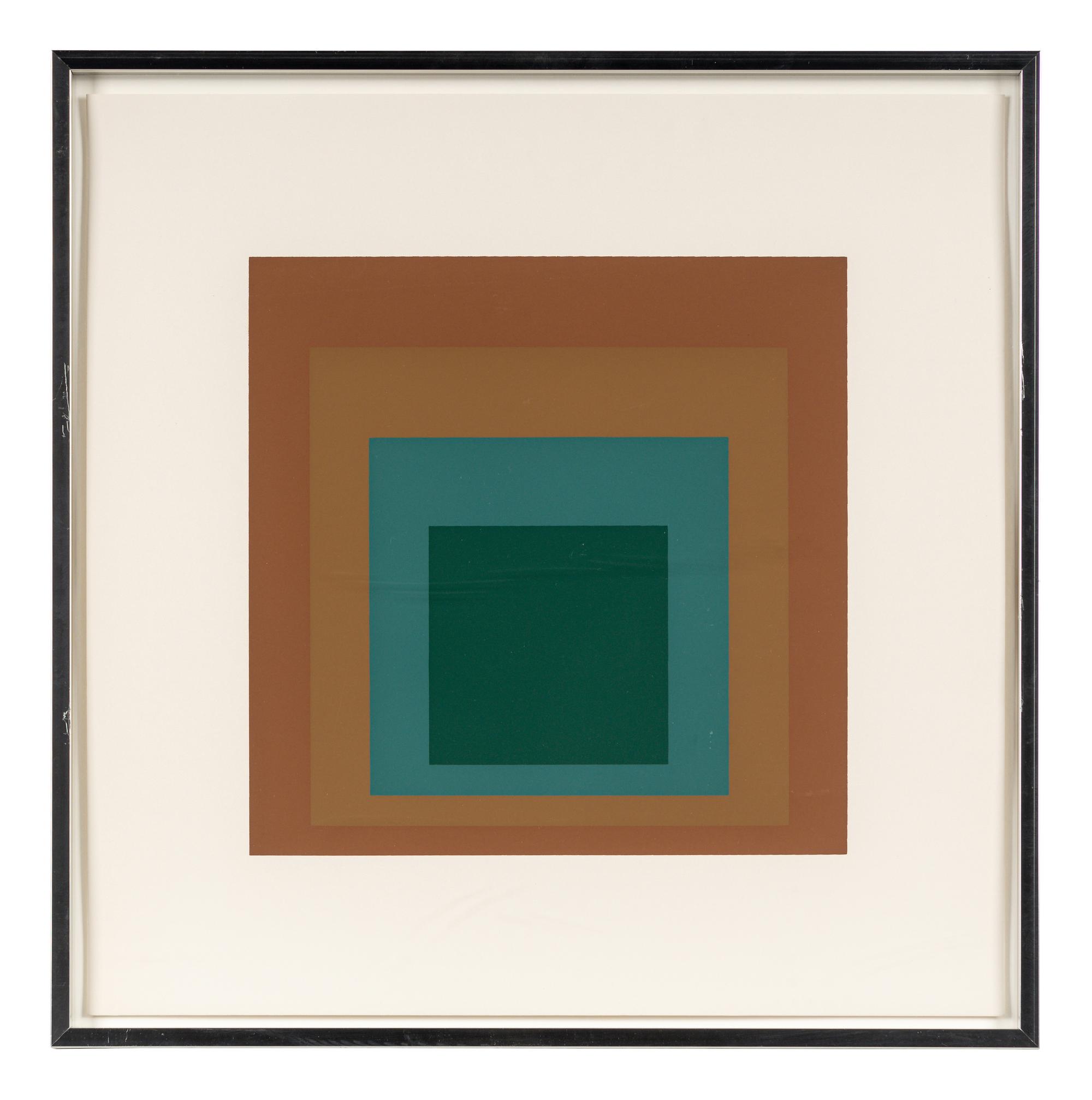 Homage to the Square (a group of nine from the portfolio of ten)