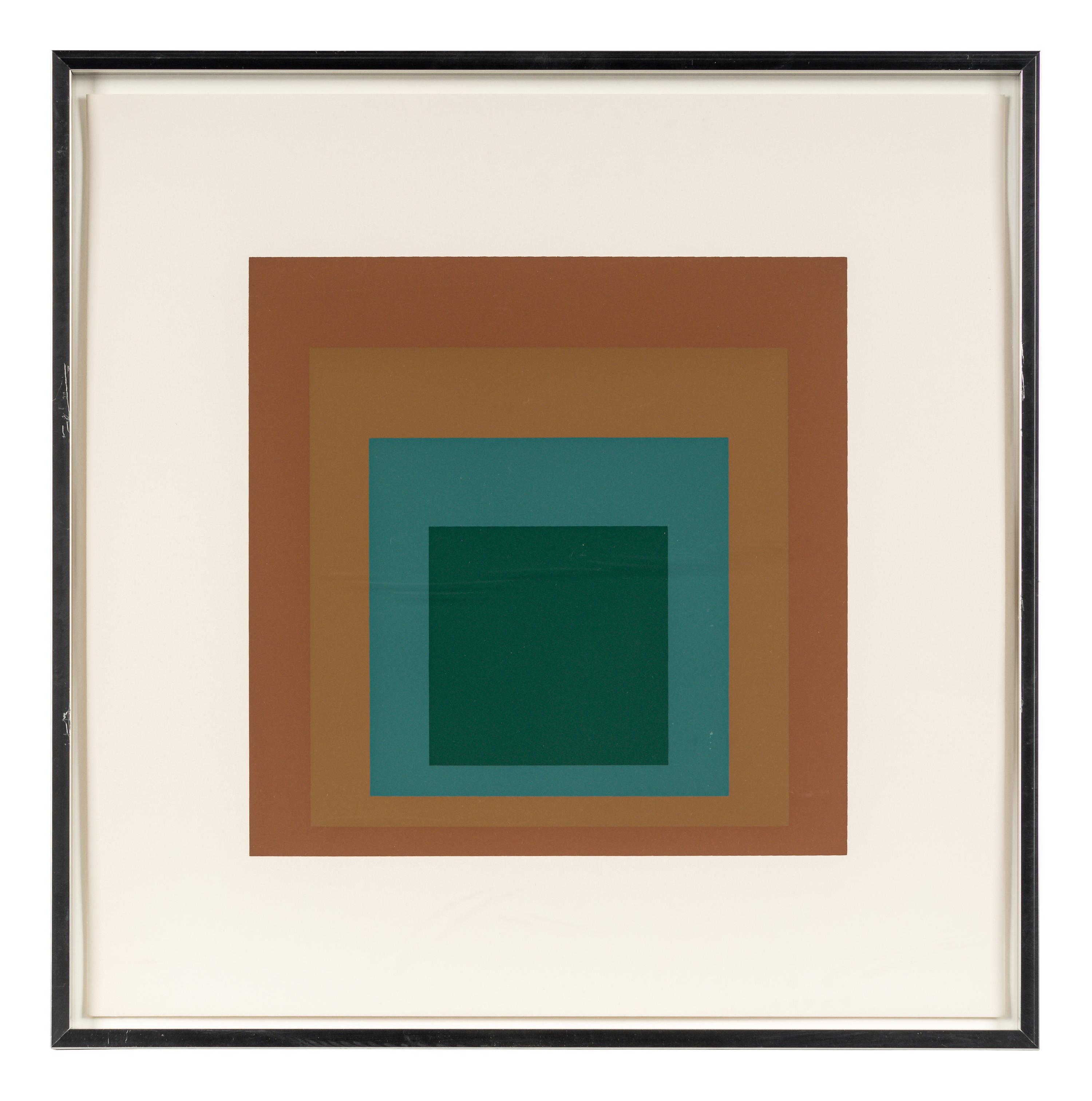 Homage to the Square (a group of nine from the portfolio of ten)