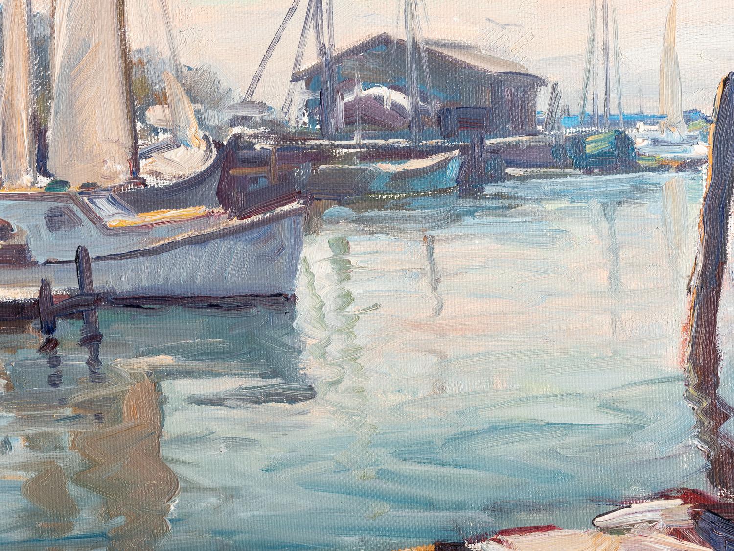 Gloucester Harbor Scene