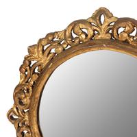 A Pair of Continental Giltwood Mirrors