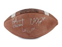 A Group of Signed Autograph College Football Items,