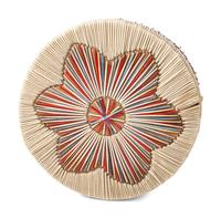 Great Lakes Quilled Birchbark Baskets and Wall Pocket