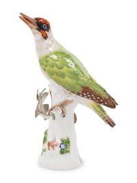 A Meissen Porcelain Bird Figure