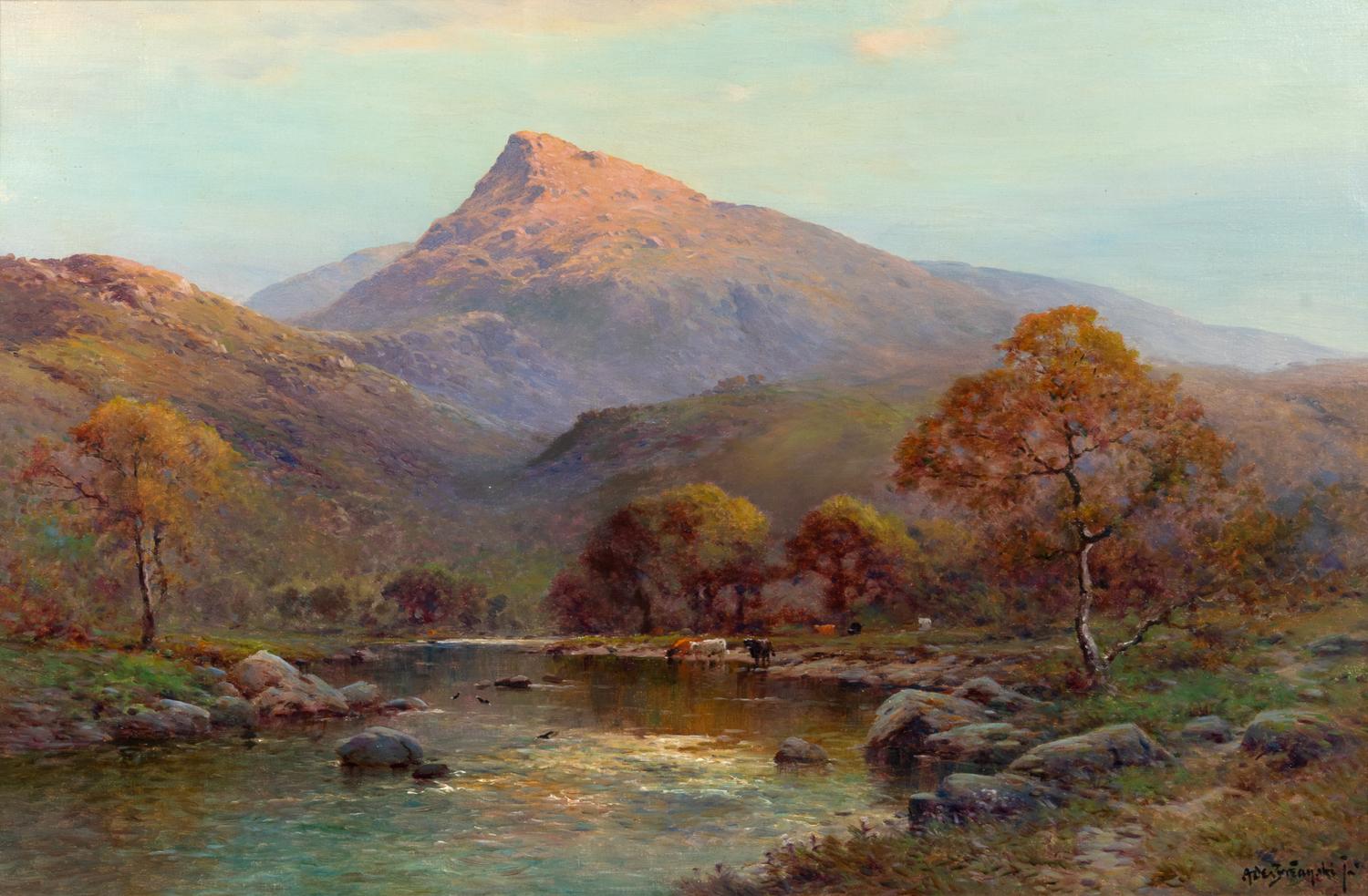 Autumn Evening in the Valley of the Llugwy, North Wales