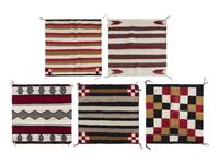 A Group of Single Saddle Blankets