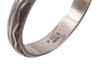Navajo Heavily Stamped Silver Bracelets