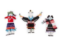 Collection of Zuni Beaded Dolls