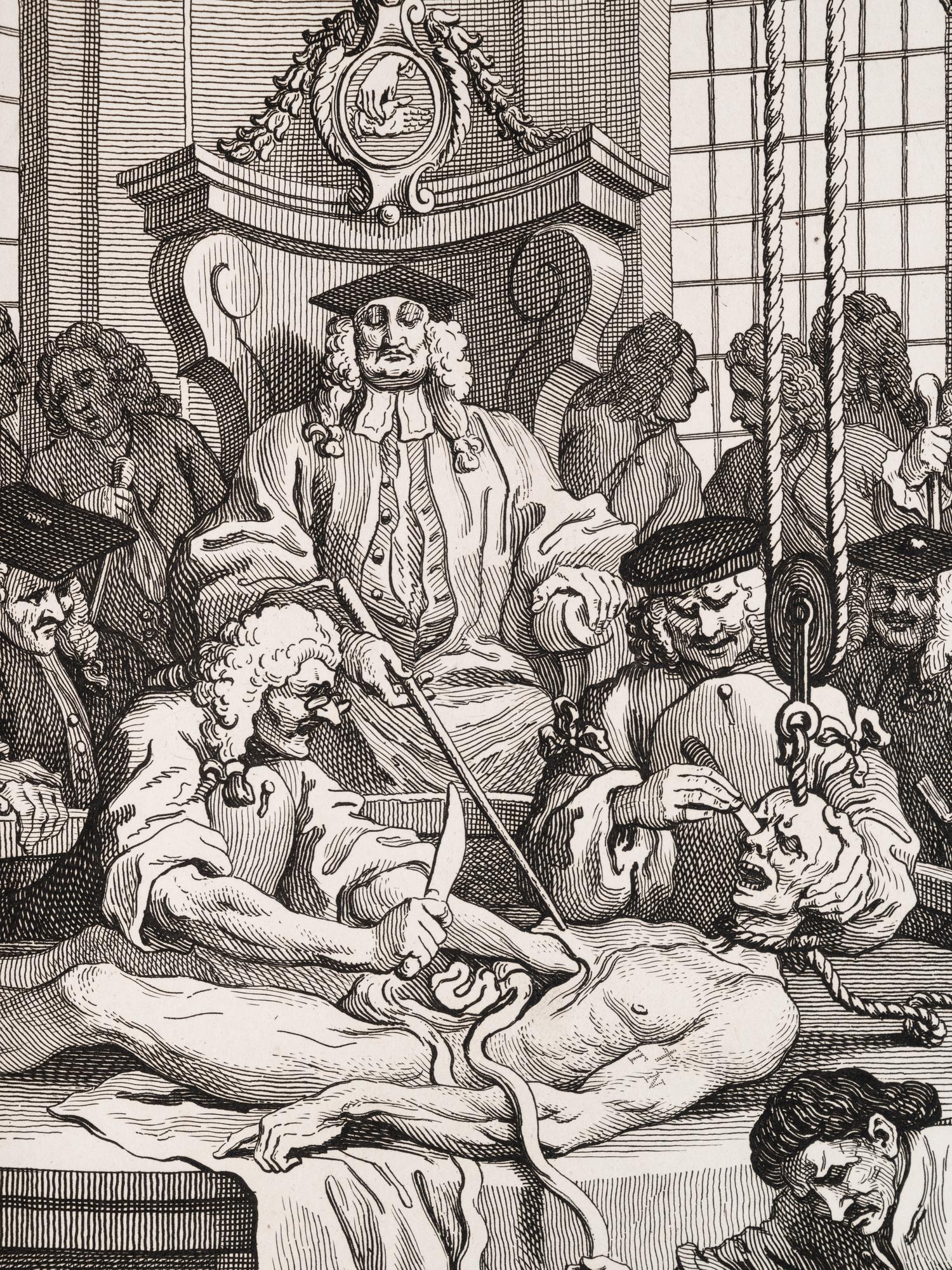 The Four Stages of Cruelty (the complete set of four prints)