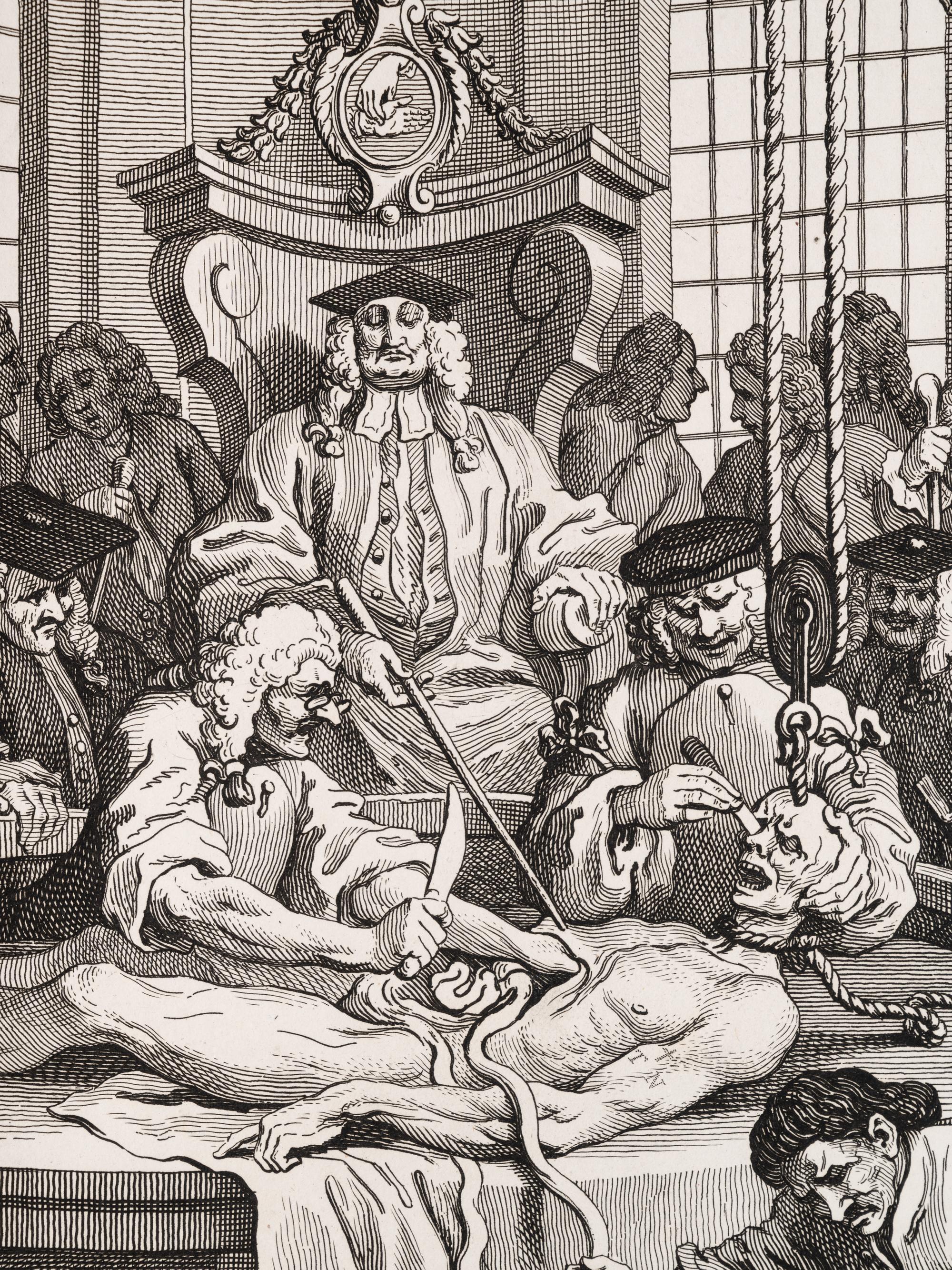 The Four Stages of Cruelty (the complete set of four prints)