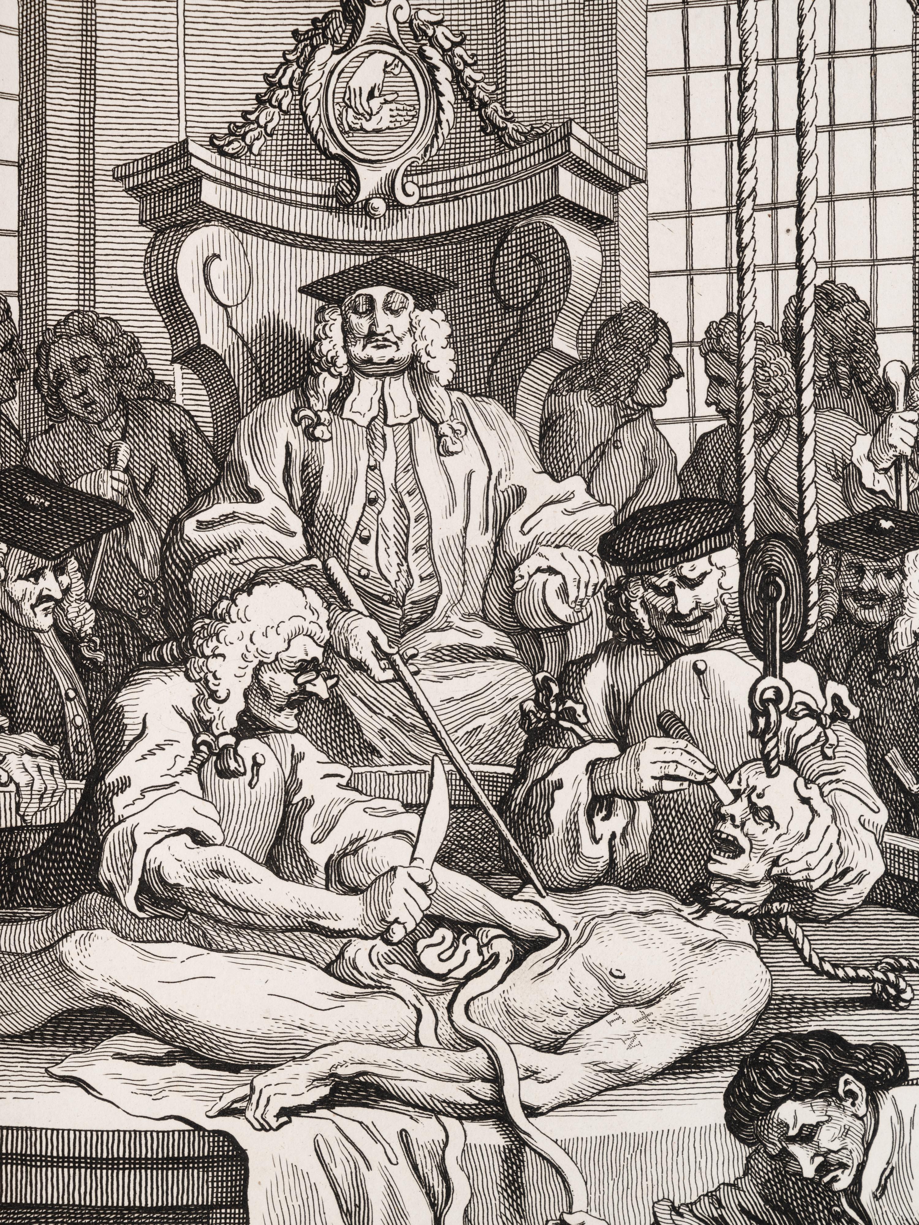 The Four Stages of Cruelty (the complete set of four prints)