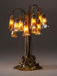Ten-Light Lily Lamp