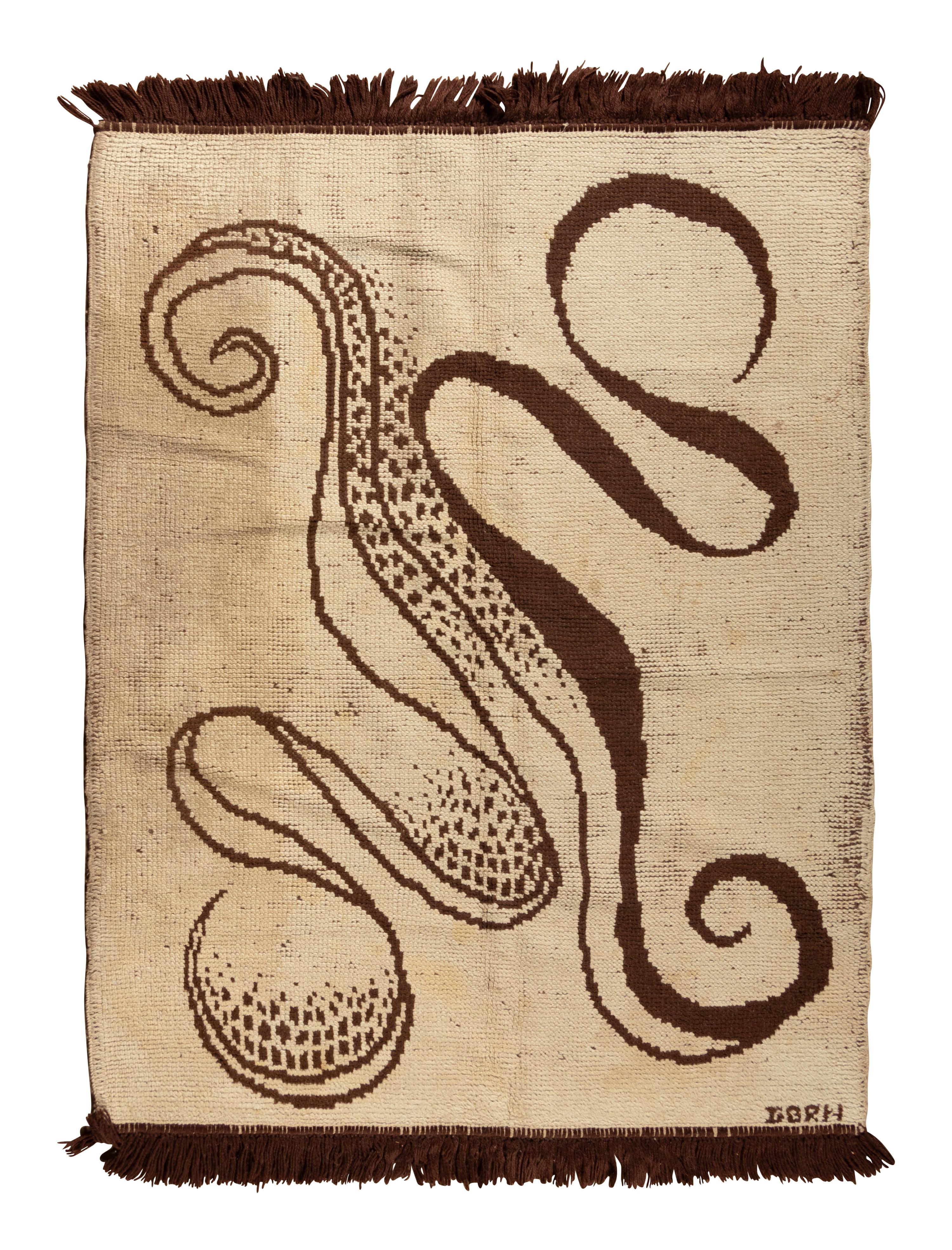 Rug, design no. 6651 Produced by Wilton Royal Carpet Factory, UK