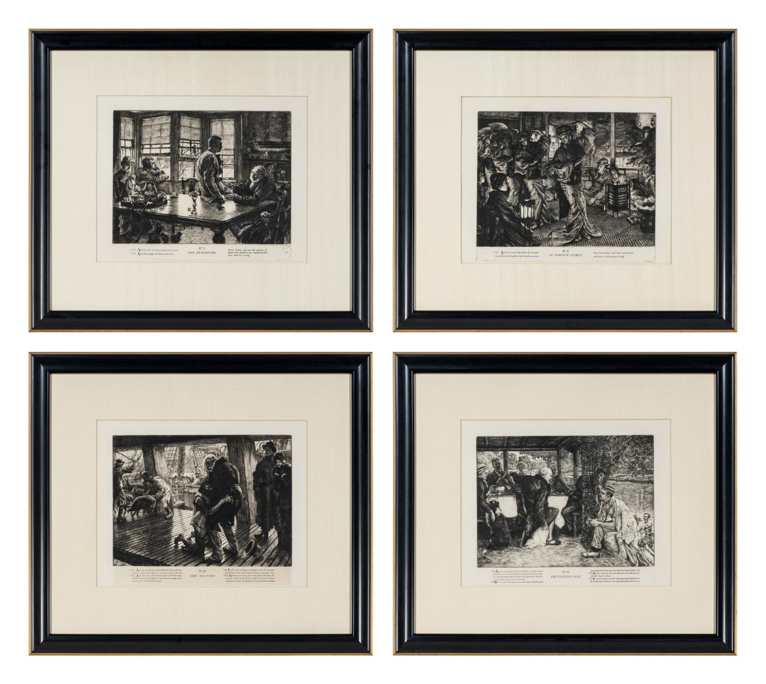 L’enfant prodigue (Suite of Five) , 1882